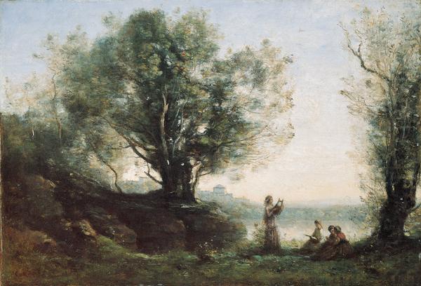 Jean-Baptiste-Camille Corot Orpheus Lamenting Eurydice china oil painting image